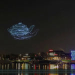 Spaxels Lightpainting with Drones