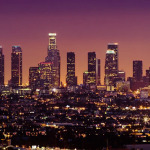 Los Angeles Skyline by Night Los Angeles Skyline by Night