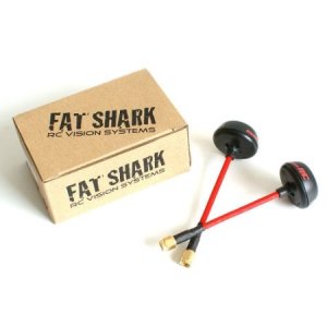 5.8GHz Fatshark spiroNET Antenne Set Cloverleaf