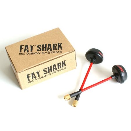 Set de Antenas 5.8GHz Fatshark SpiroNET