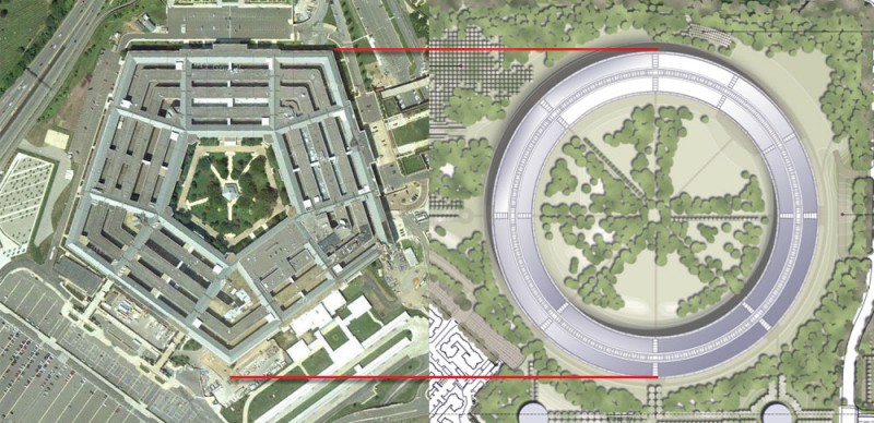 Apple-Campus-2-Comparison