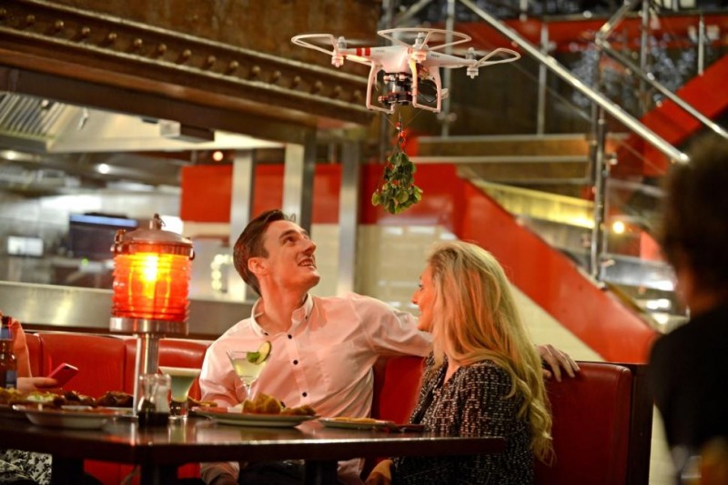 Totally Lame Drone PR Stunt from TGI Friday's