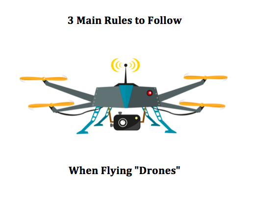 3 Main Rules to Follow When Flying Drones