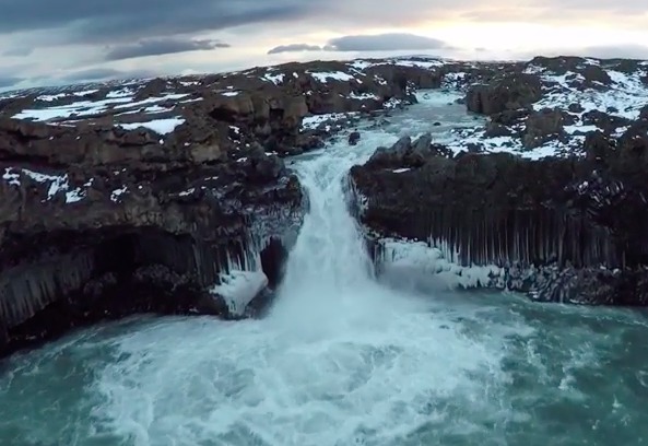 A Drone In Iceland Amazing Footage From A Phantom Gopro