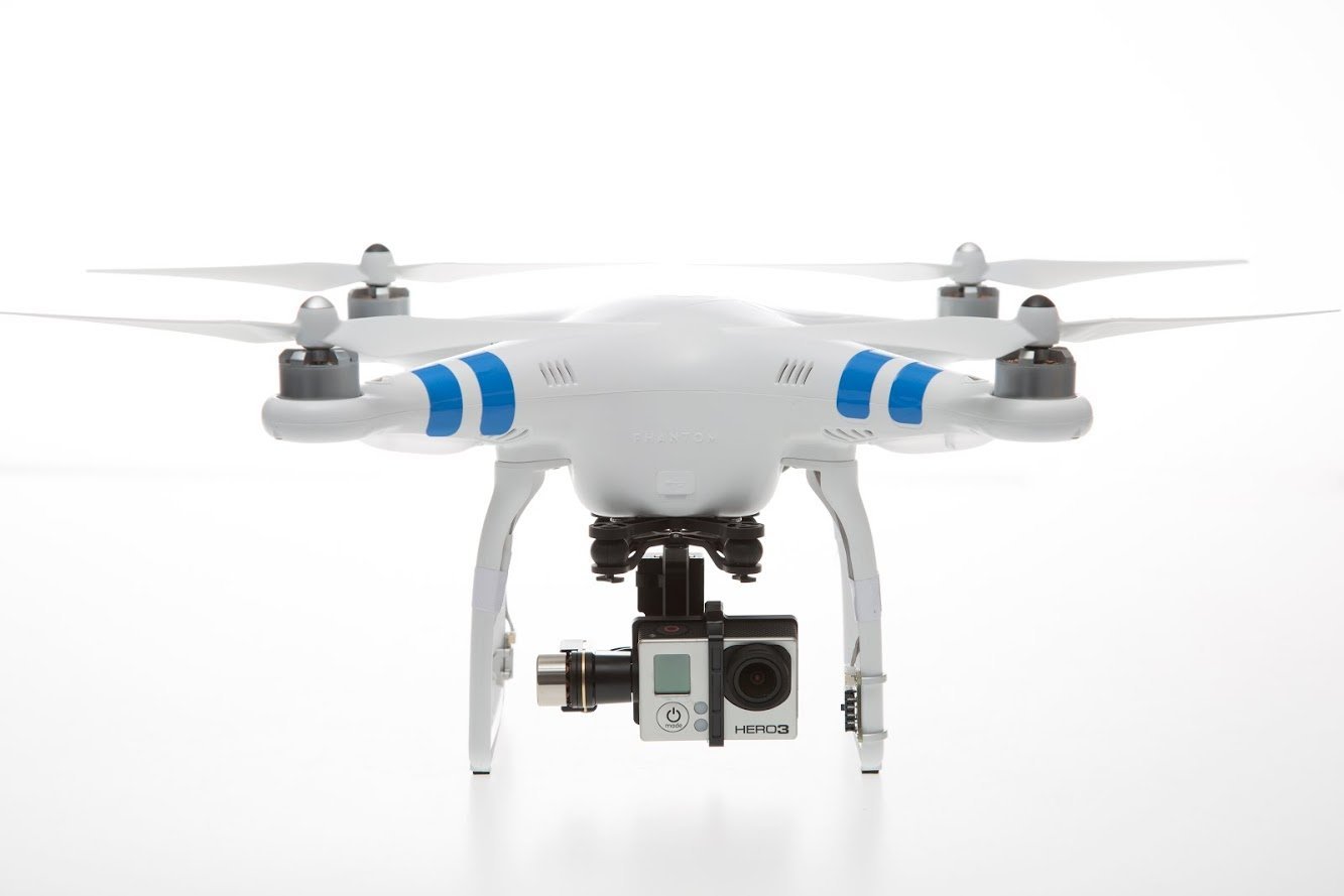 DJI Phantom 2 setup with GoPro