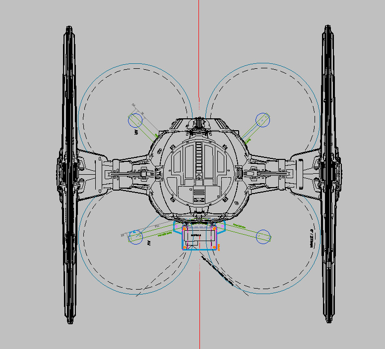 tie fighter drone