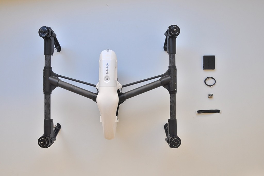 flytrex live 3G installation on DJI inspire 1  pic1