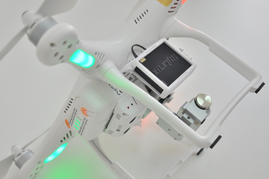 flytrex live 3g installation dji phantom 3  all set