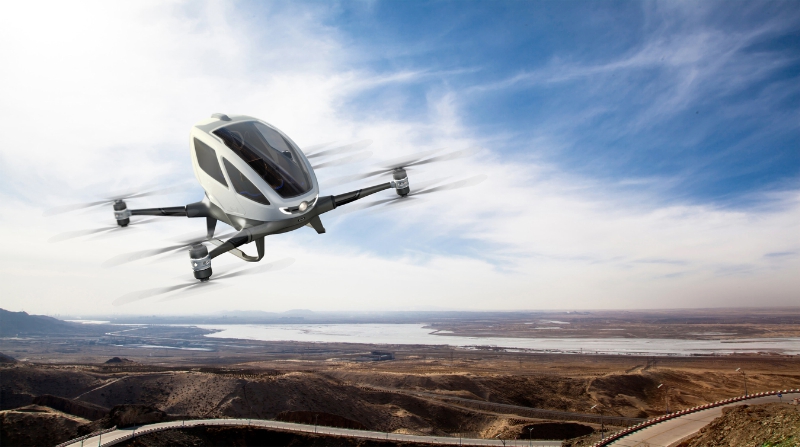 EHang 184 is a Manned UAV You Will Never Get to Fly