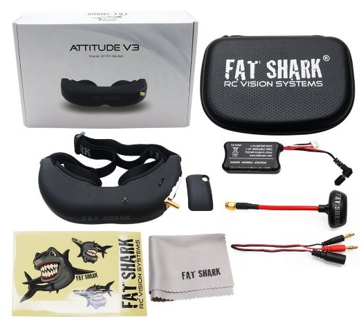 fpv goggles 2016 fatshark attitude kit