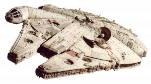 star wars drones millenium falcon