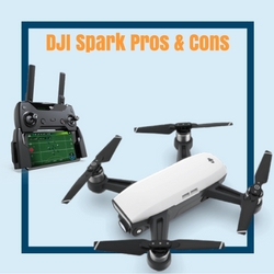 dji spark drone reviews pros and cons