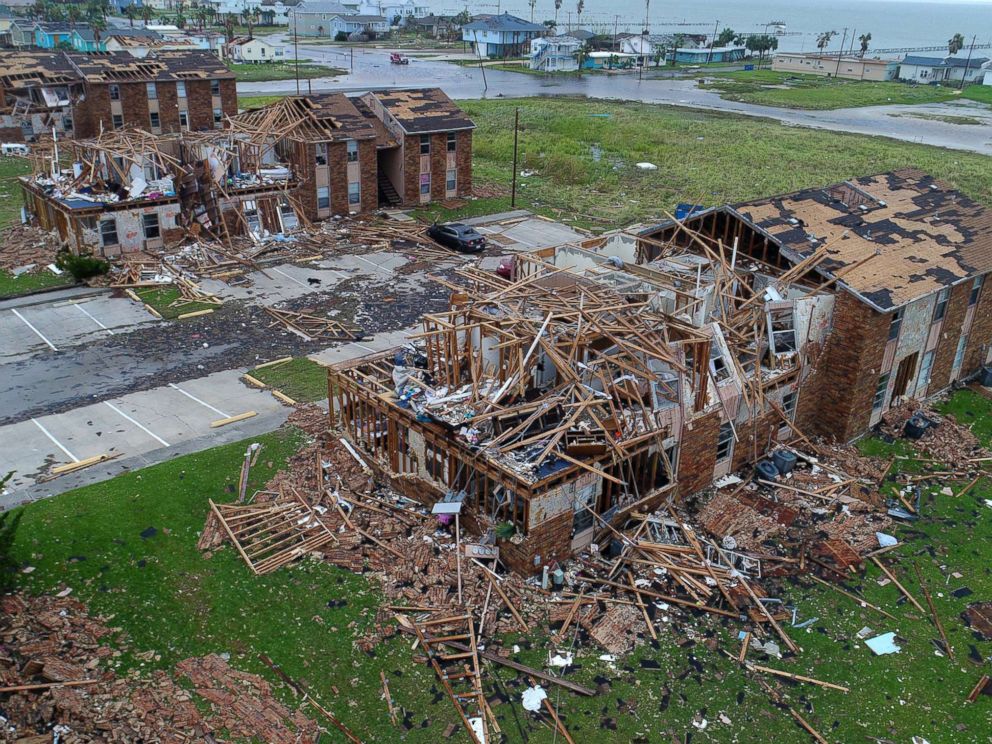 hurricane harvey drones