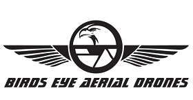 birds eye aerial drones logo