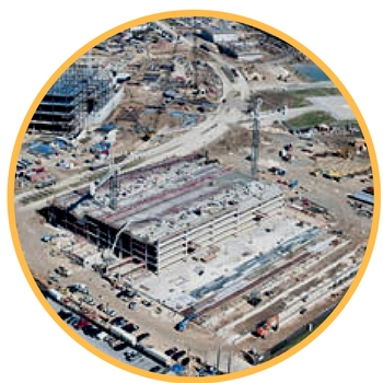 construction aerial photography in fort worth tx