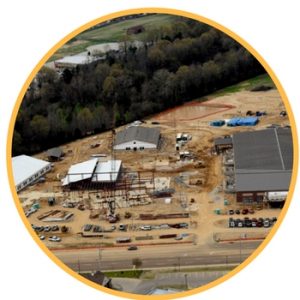 construction aerial photography memphis