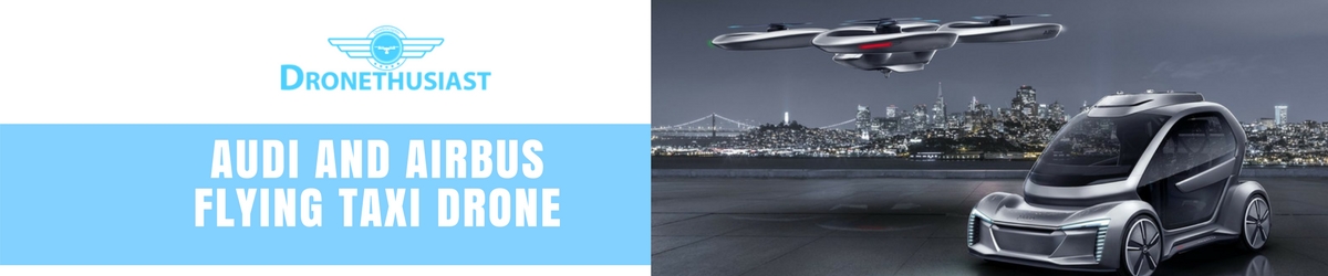 audi and airbus flying taxi drone