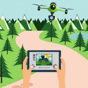 what makes a good travel drone - fixed camera