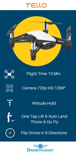 tello drone flight range