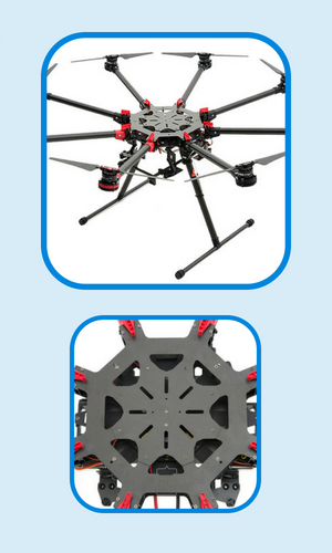 DJI S1000+ gas powered drones specs