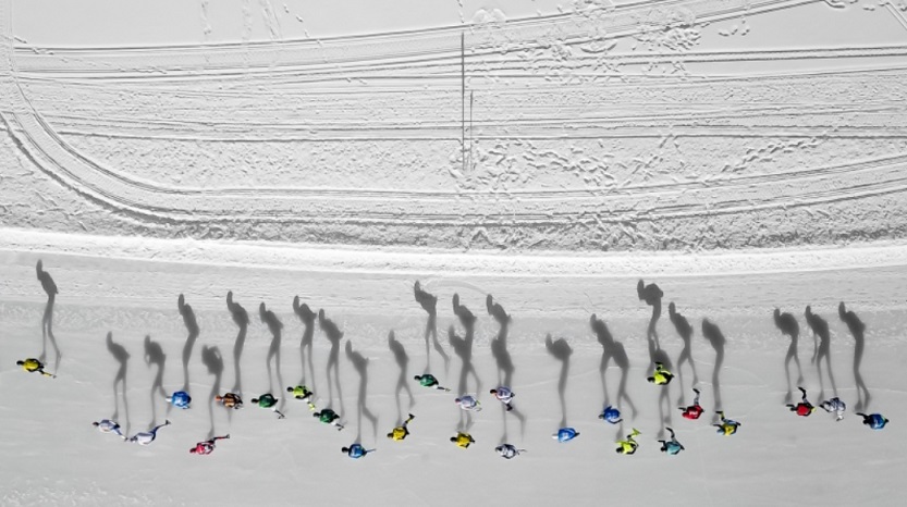 2018 drone photography awards skating shadows