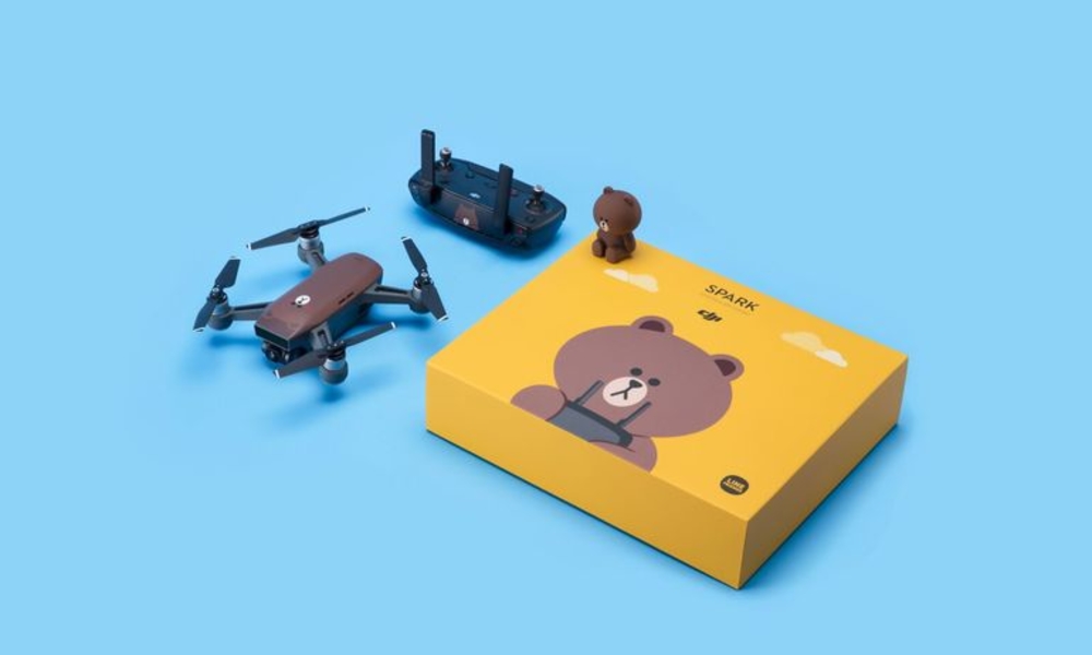 dji spark line friends