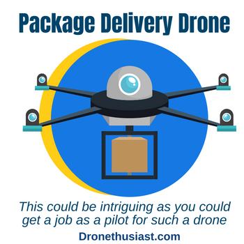 drone pilot job package delivery