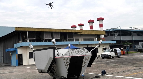 singapore drones for delivery and security