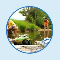 Amphibious RC Car for kids and toddlers