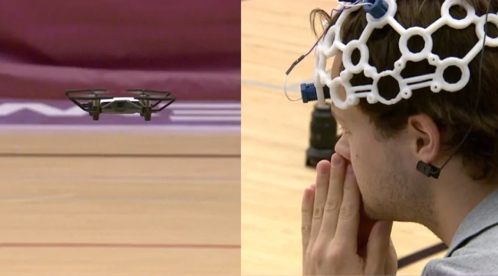 canadian students with brain waves fly drones