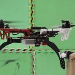 drone with tiny claws perches like bird