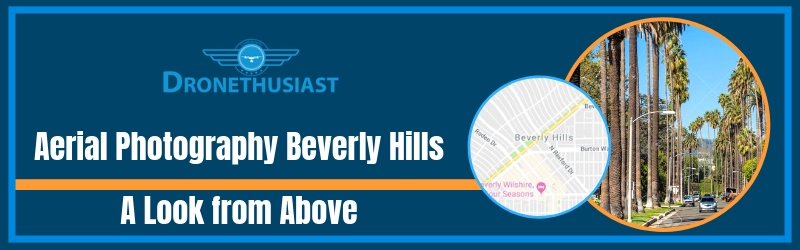 aerial photography beverly hills california