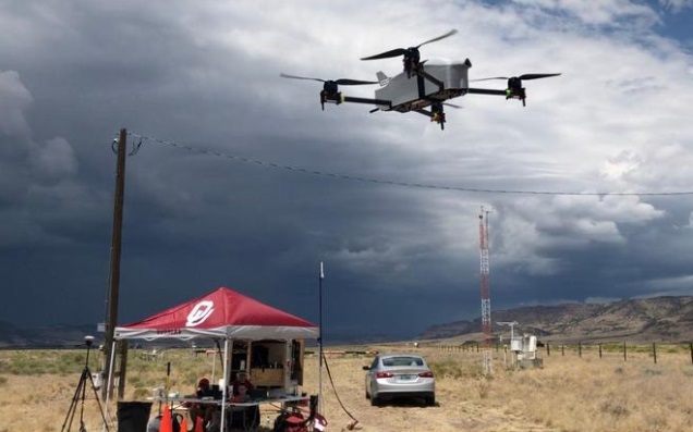 university of oklahoma weather forecasting drones