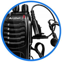 best walkie talkie for kids Arcshell Rechargeable Two-Way Radios