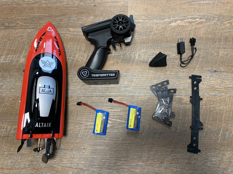 altair rc boat