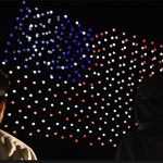 drone light shows sky summer celebrations