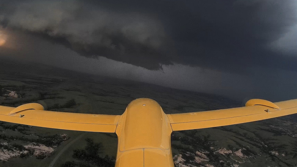 drones helping with tornados