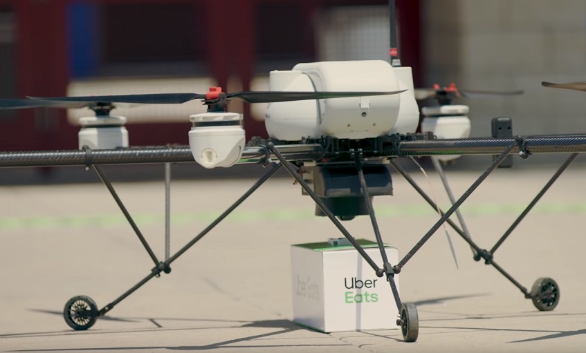 Uber Eats To Test Drone Deliveries in San Diego this Summer