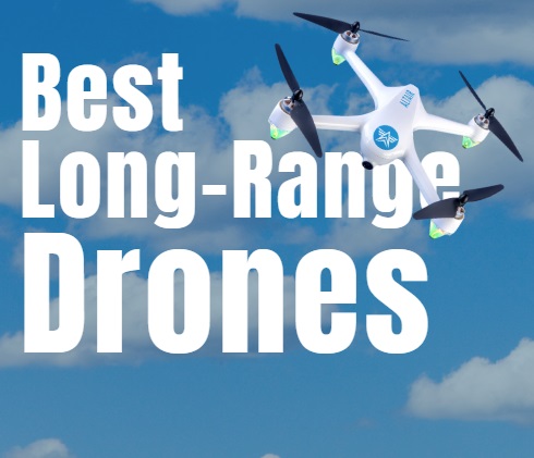 average drone range