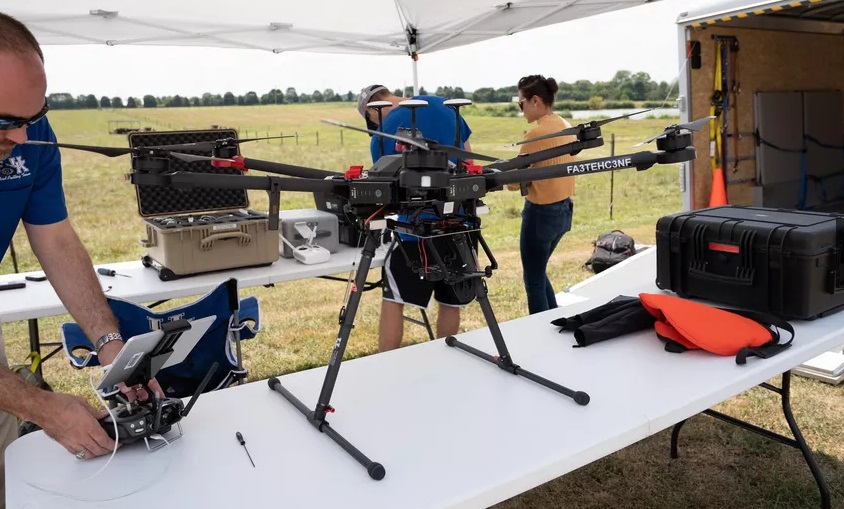 cow recognition with drones