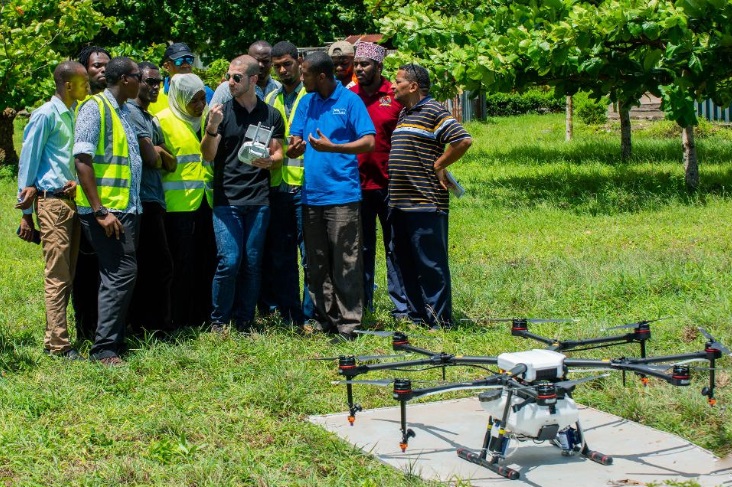 drones fight malaria in tanzania