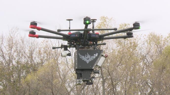 drones firefighting