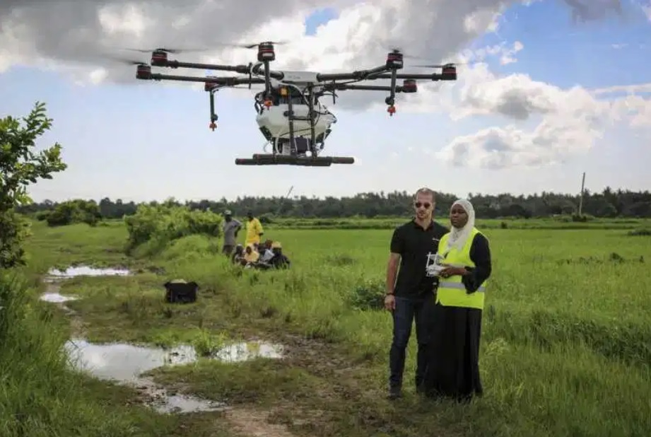 malaria tanzania drones