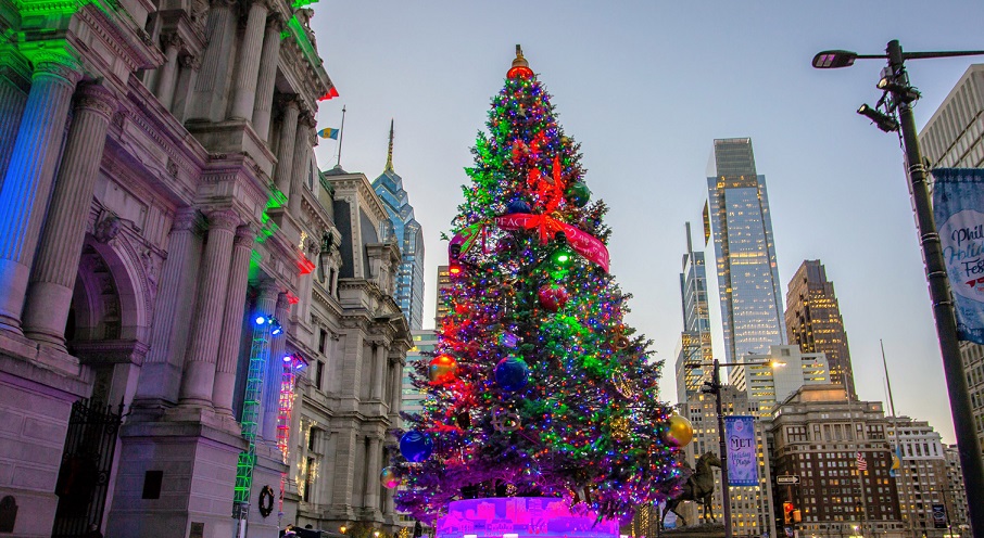 philadelphia christmas tree